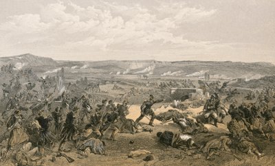 チェルナーヤの戦い、1855年8月16日 作： William Crimea Simpson